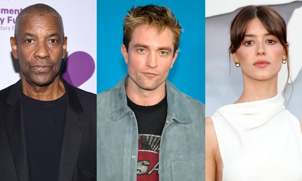Denzel Washington, Robert Pattinson, and Daisy Edgar-Jones Team Up for Netflix’s Exciting Heist Film ‘Here Comes the Flood’